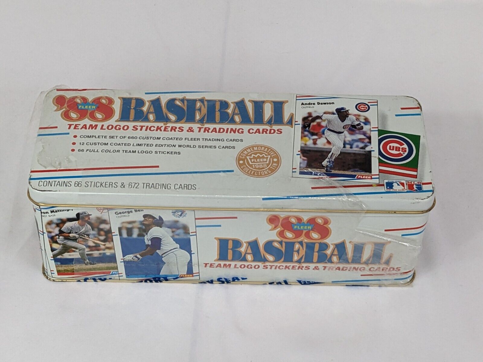 Fleer 1888 Baseball Logo Stickers Trading Cards Commemorative Collecto ...