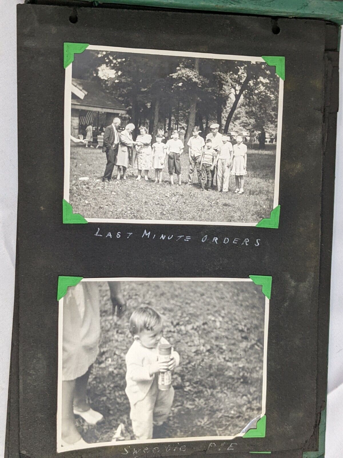 Vintage Family Pictures Photo Album 1940's Photos Special Events Occasion