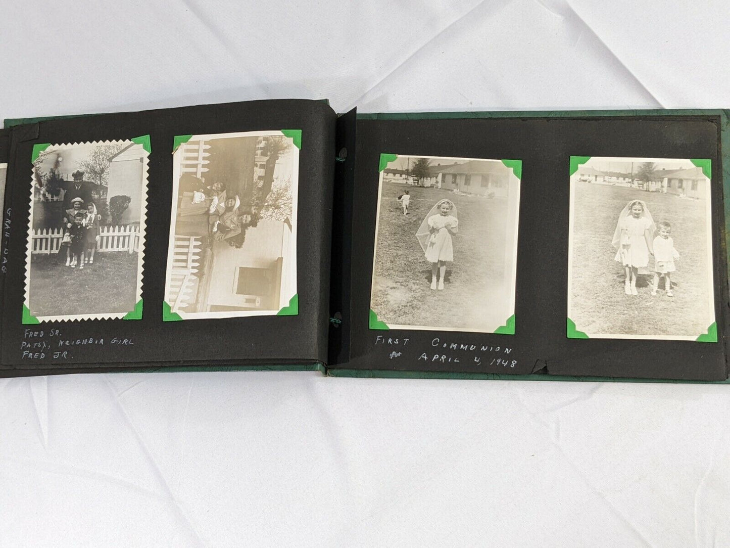 Vintage Family Pictures Photo Album 1940's Photos Special Events Occasion