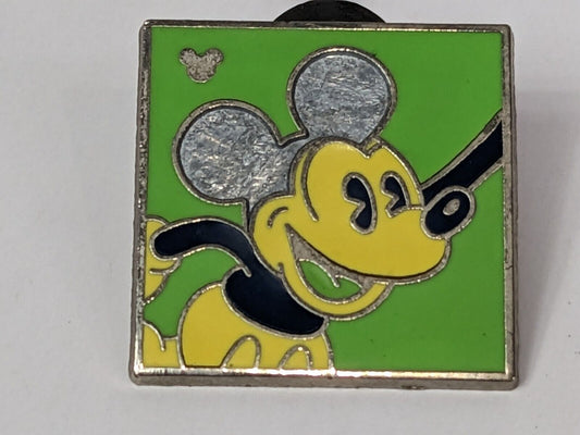 Disney Hidden Mickey Pin Trading 2010 1 of 5 Vintage Mickey Mouse Green