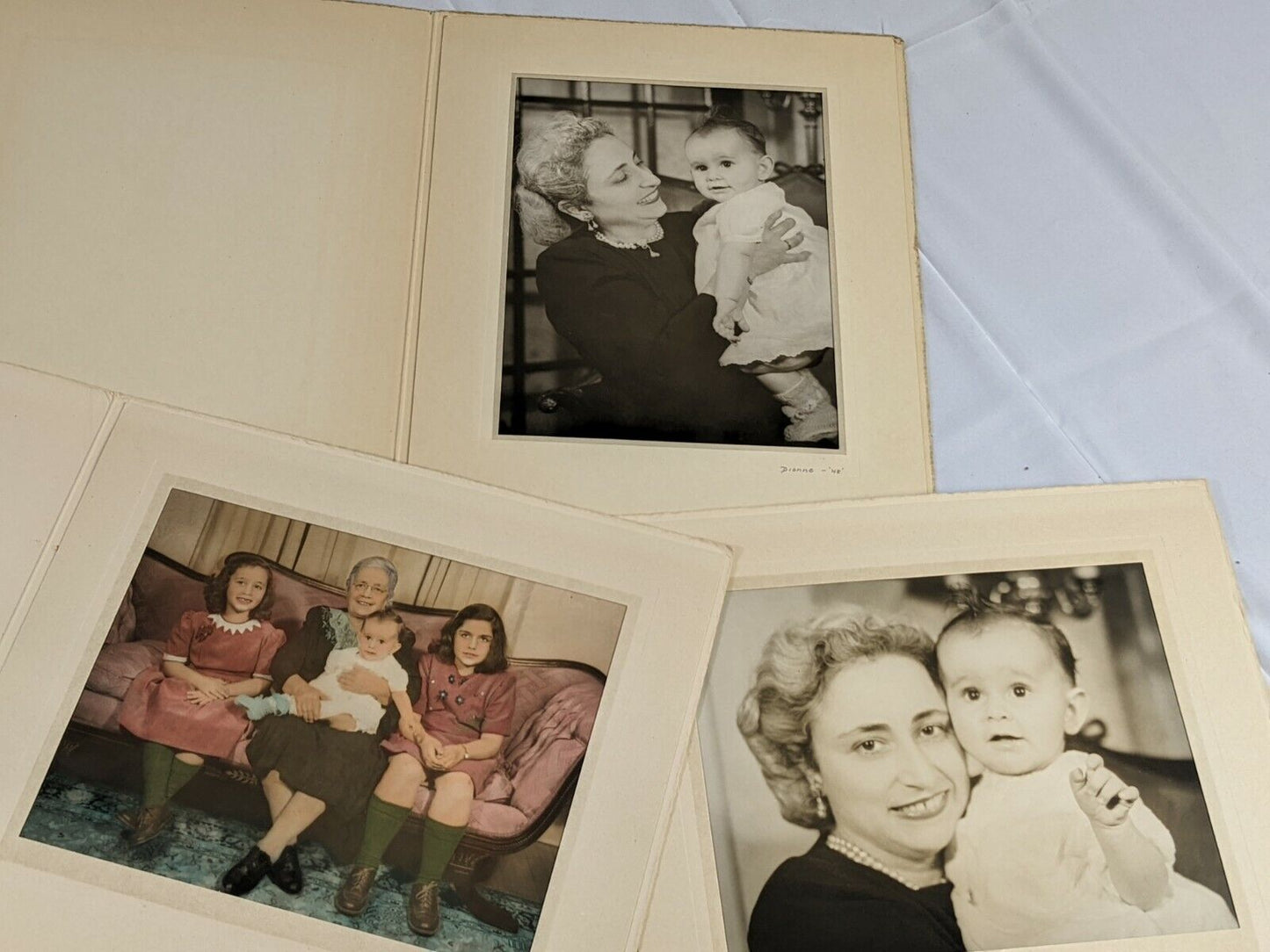 Lot of 3 Family Photos Dianne "48" Vintage Photograph