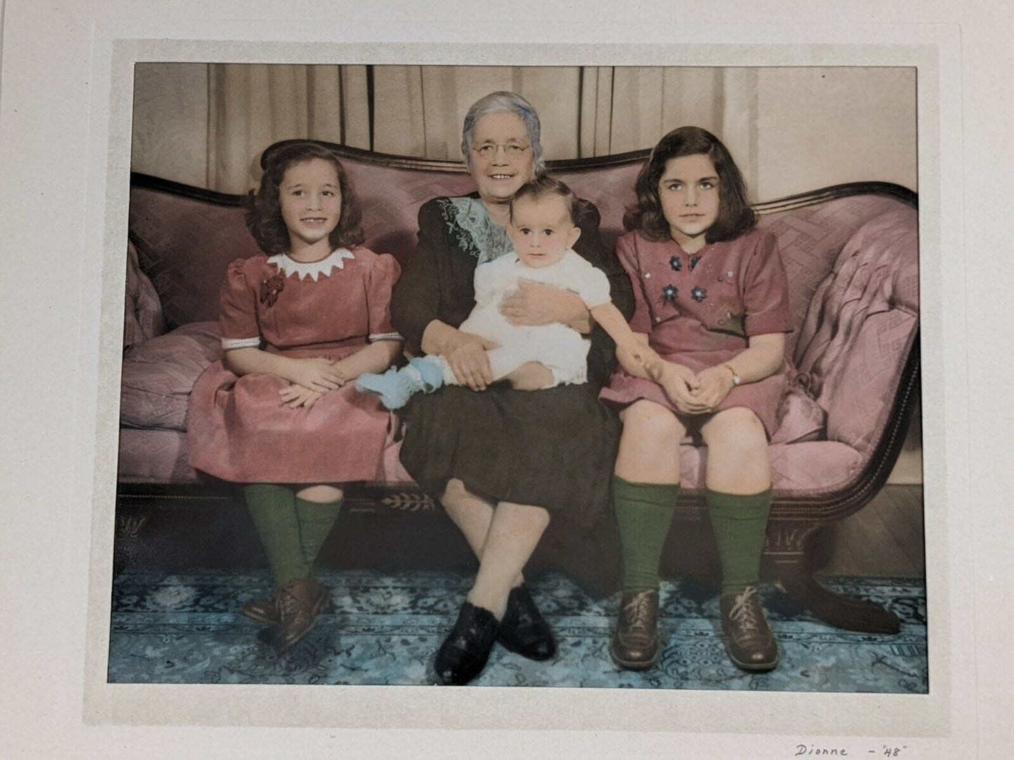 Lot of 3 Family Photos Dianne "48" Vintage Photograph