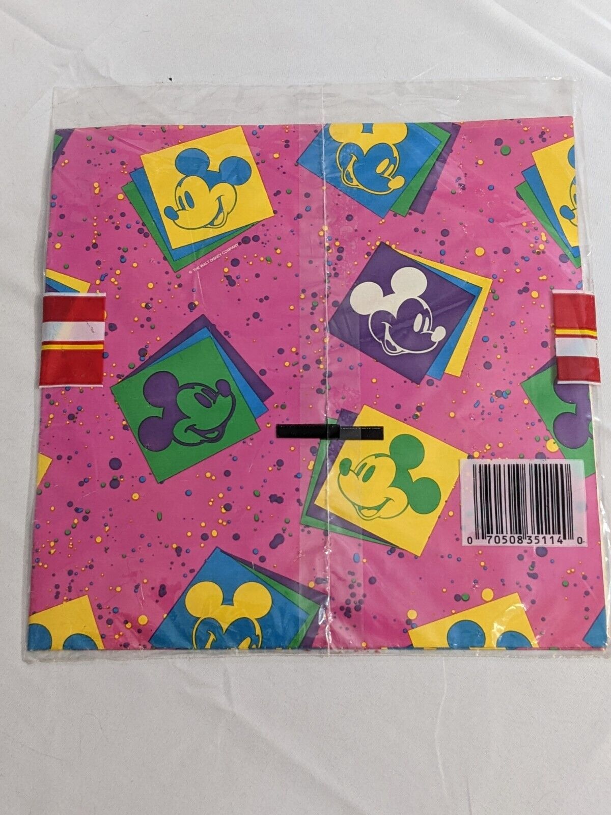 Cleo Disney Character Gift Wrap Mickey Mouse & Pluto Coated Heavyweight Paper