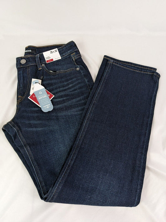 Express Classic Straight 4-Way Stretch Women's Denim Jeans Blue Size W29 L32