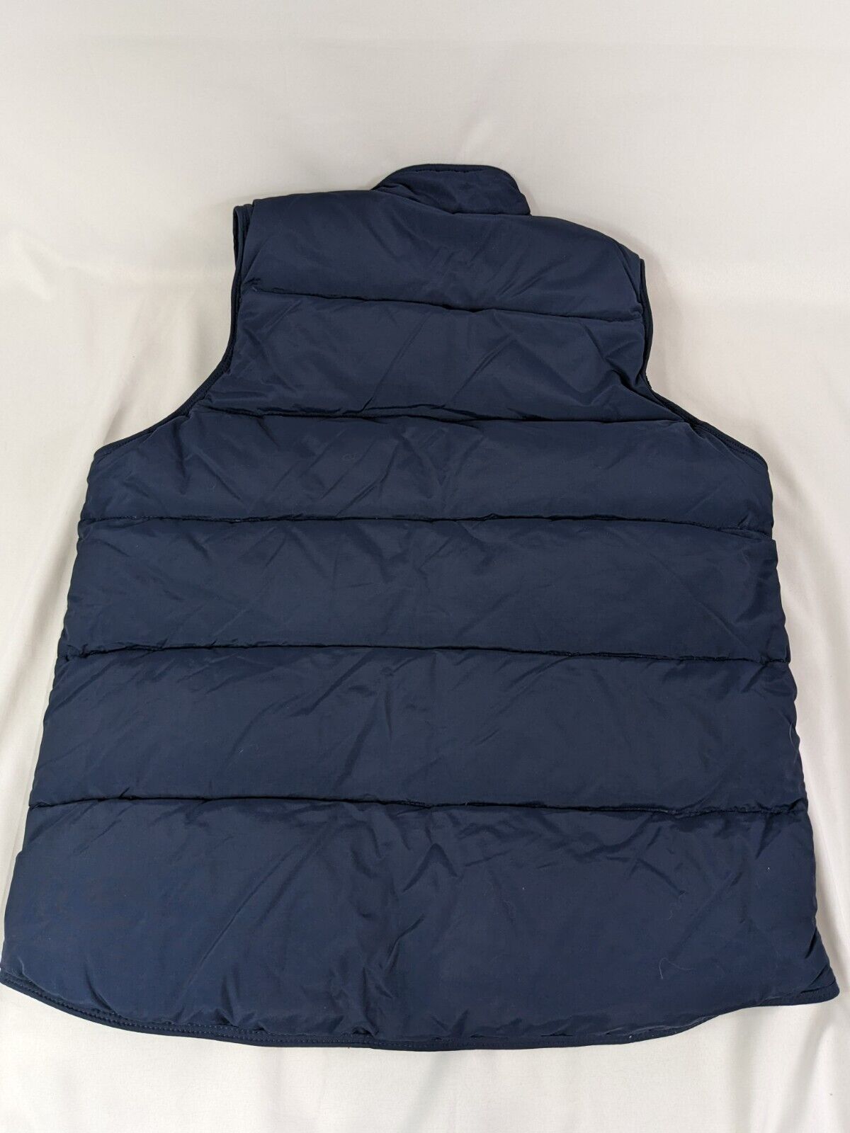 Boden England Men's Full-Zip Duck Down/Feather Filling Puffer Vest Blue Size S