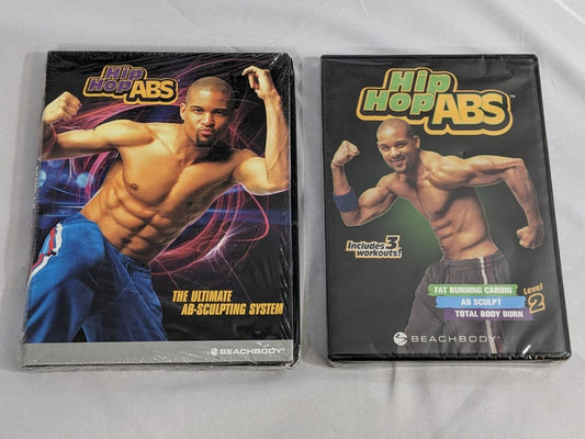 BeachBody Hip Hop Abs DVD Workout Set The Ultimate Ab-Sculpting System