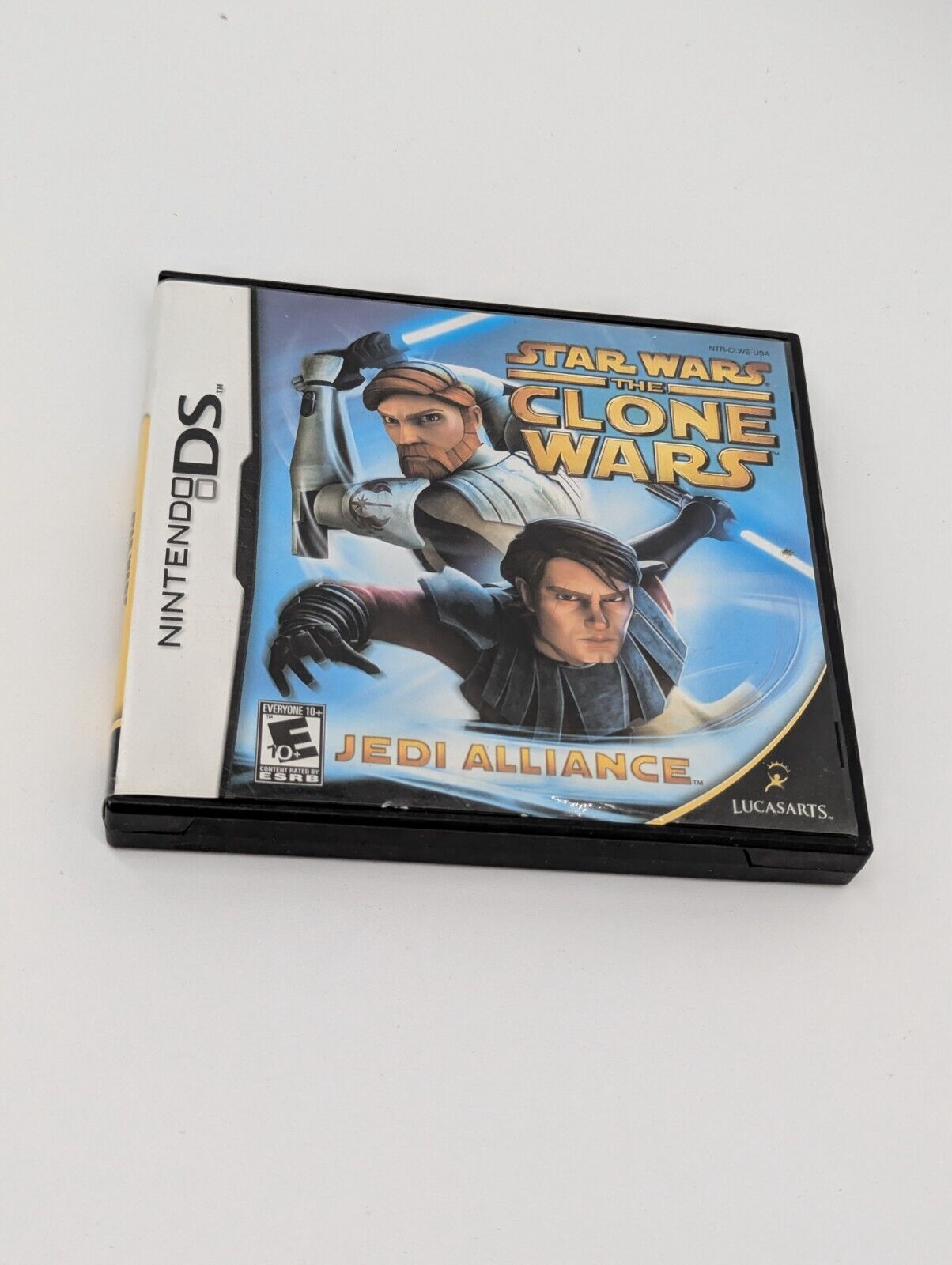 Nintendo DS Star Wars The Clone Wars Jedi Alliance Video Game Case w/ Booklet