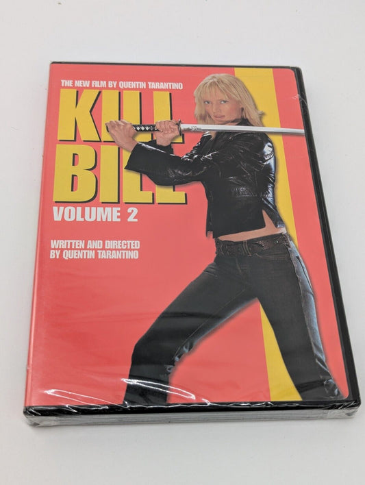 Kill Bill Volume 2 Anamorphic Widescreen DVD Action Movie 2004 Brand New Sealed!