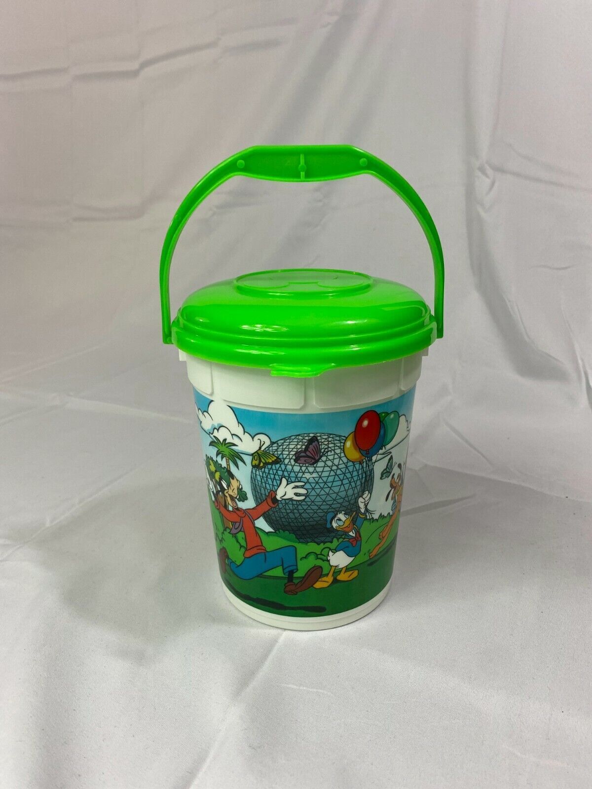 Whirley Disney Mickey Mouse & Friends Popcorn Bucket w/ Lid WDW