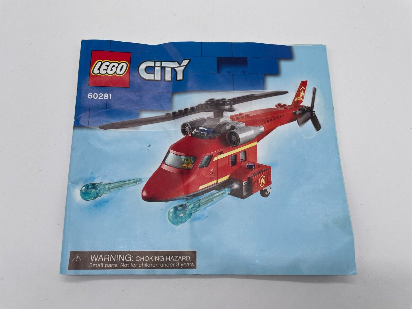 Lego Instruction Manual Only City 60281 Fire Rescue Helicopter