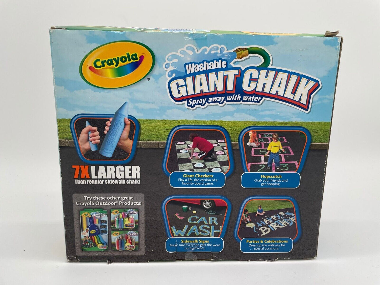 Crayola Washable Giant Chalk 51-1505