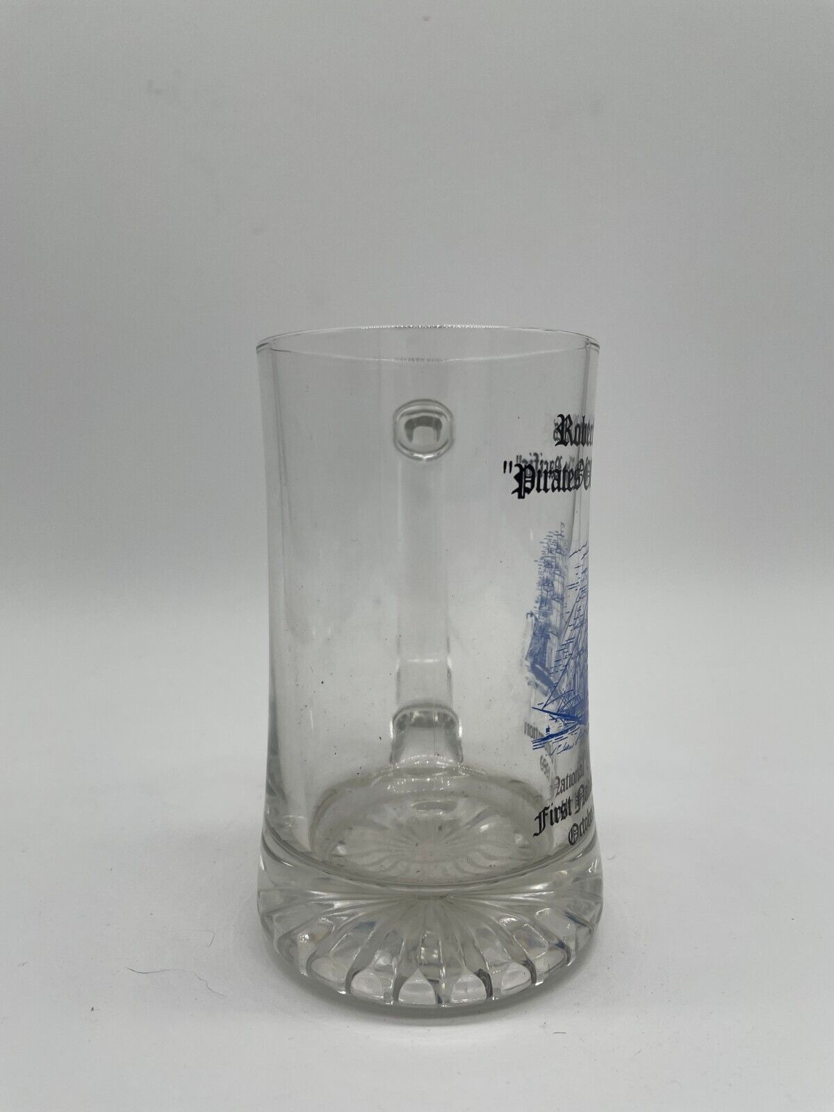 Robert Raikes Pirates of the Pacific First National Convention Clear Beer Mug