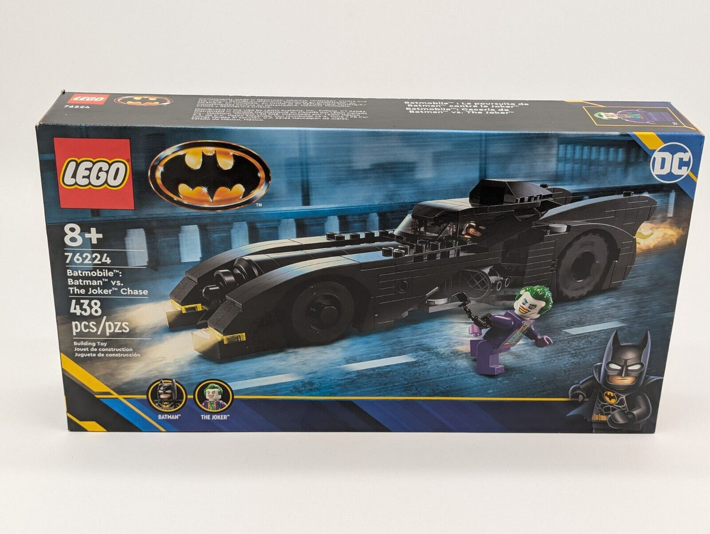 LEGO 76224 Super Heroes Batmobile: Batman Vs. the Joker Chase SEALED