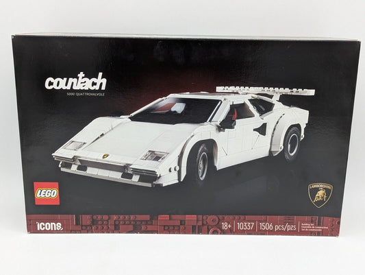 Lego 10337 Lamborghini Countach 5000 Quattrovalvole Icons Building Toy SEALED