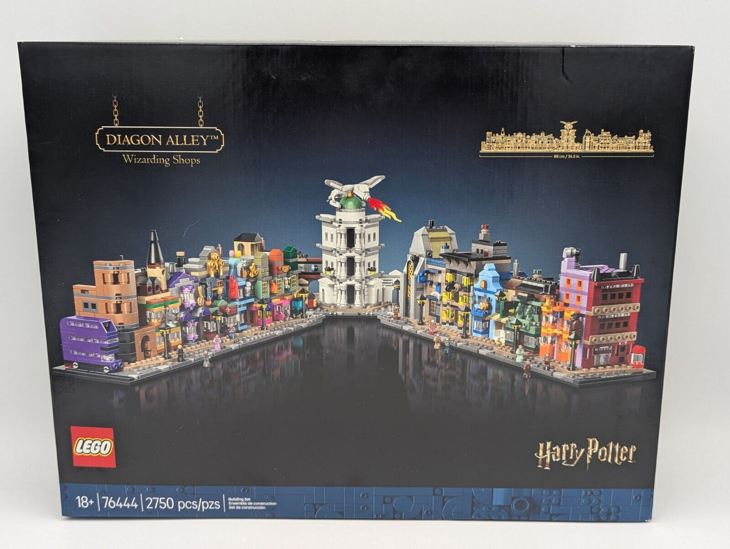 LEGO 76444 Harry Potter Diagon Alley Wizarding Shops Building Block Toy SEALED