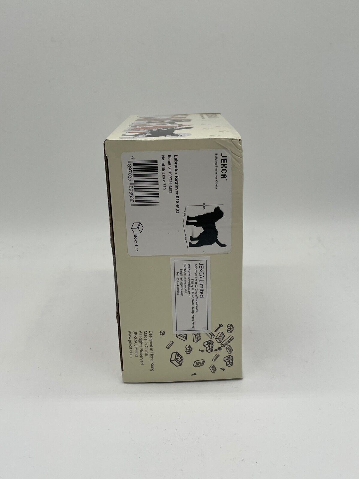 Jekca Labrador Retriever 01S-M03 Building Blocks ST19PT26-M03 Sealed