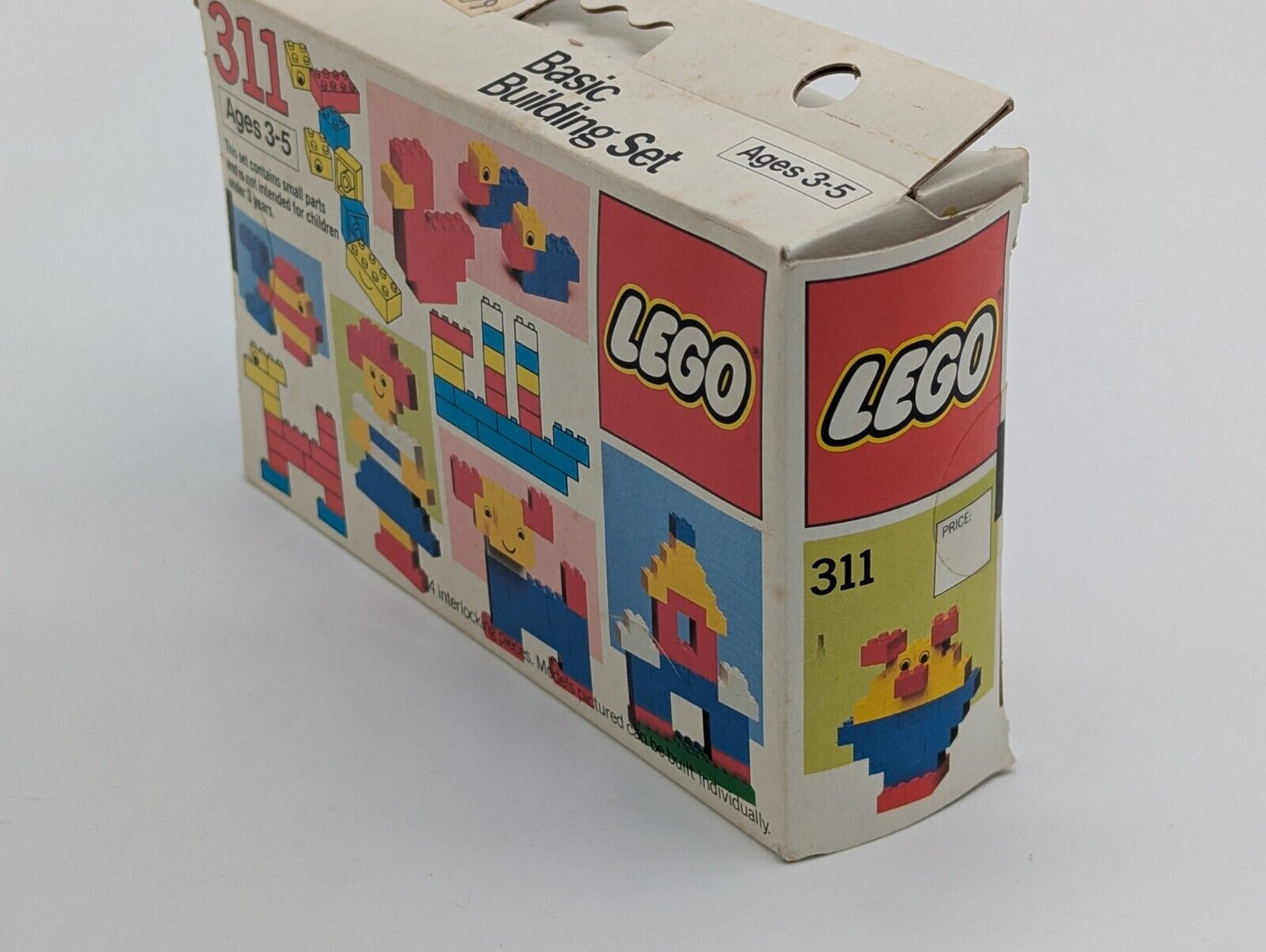 Lego 311 Basic Building Set Vintage Building Block Age 3-5 Toy SEALED