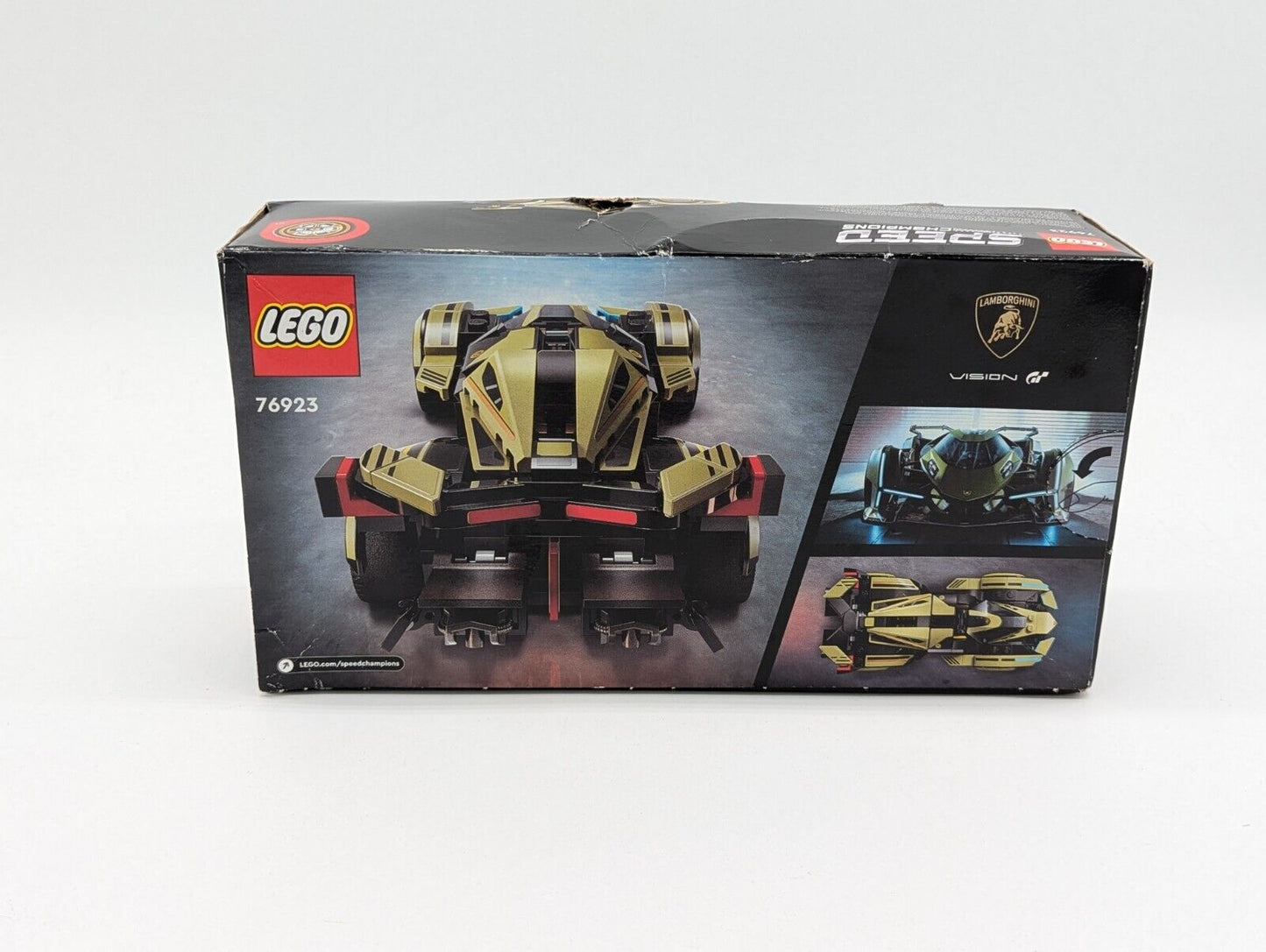 LEGO 76923 Speed Champions Lamborghini Lambo V12 Vision Gran Turismo SEALED