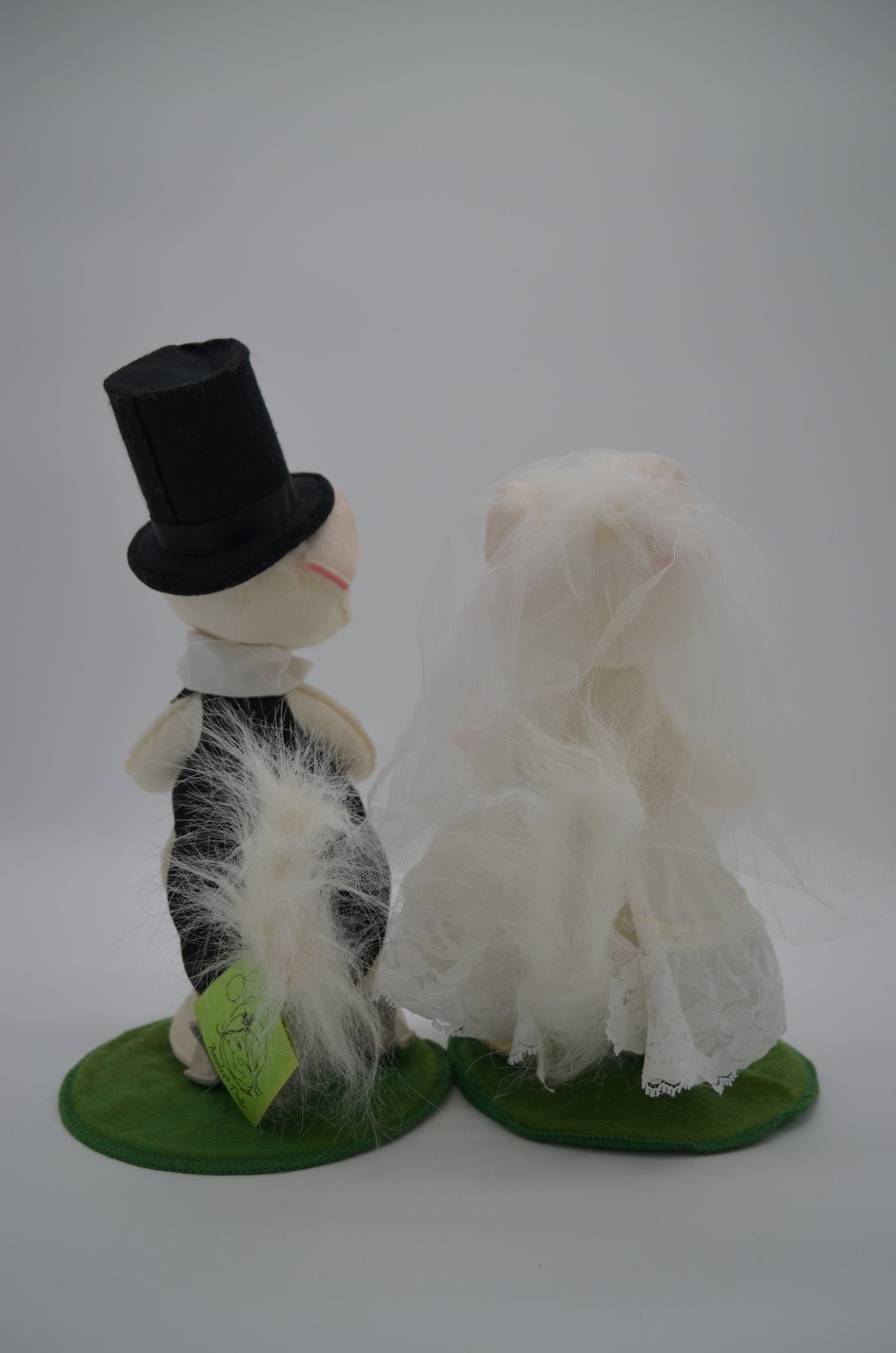 10" Bride & Groom Cats 2904-2902-87 Annalee