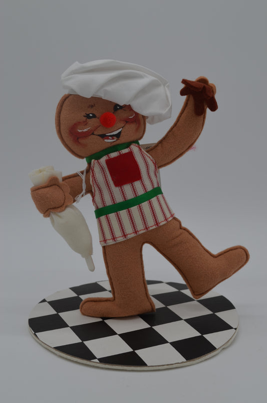 10" Cookie Cook Gingerbread Boy 729698 Annalee