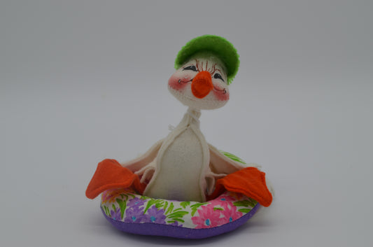 5" Duck with Inner Tube 151891 Annalee