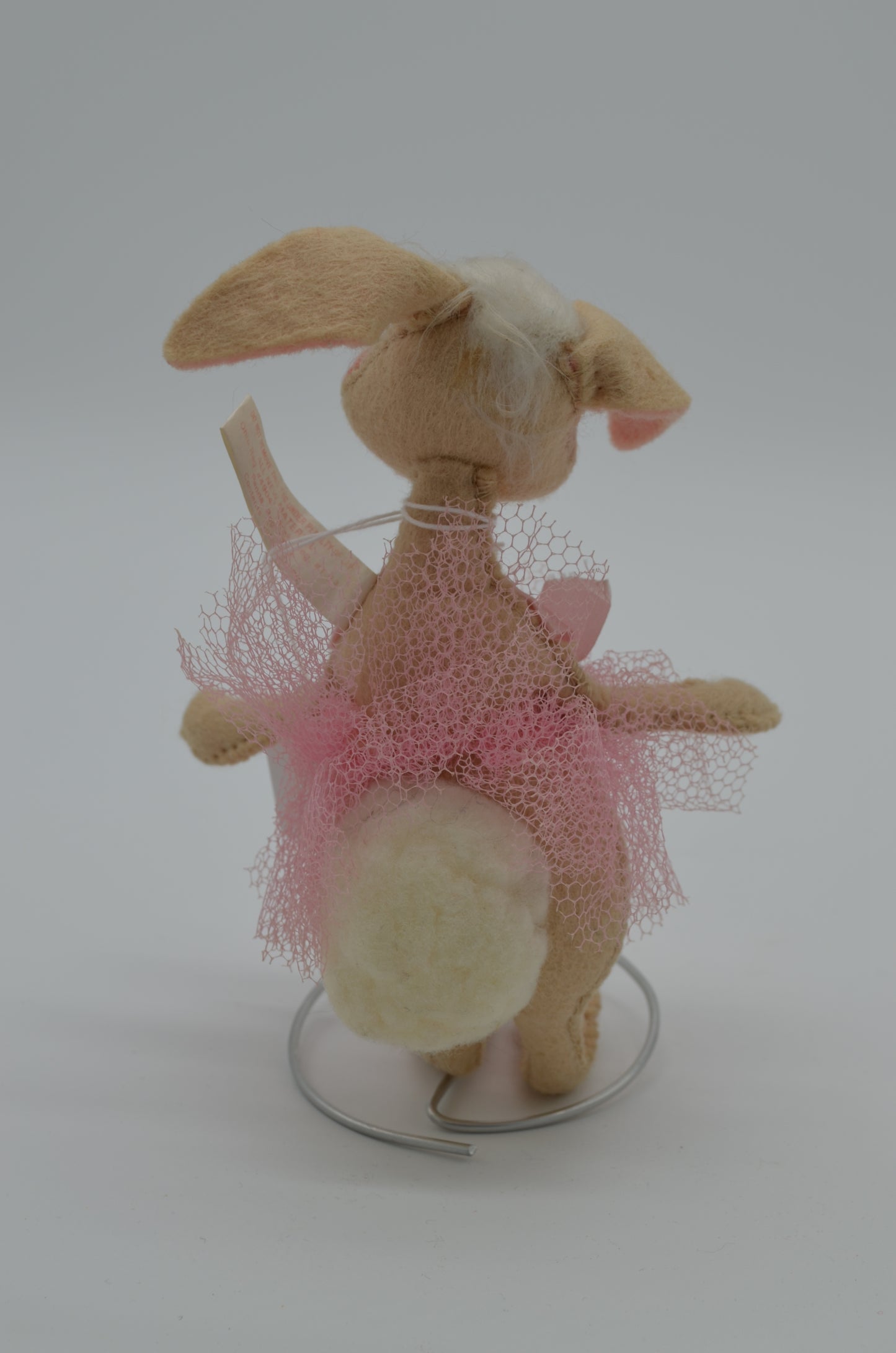 7" Ballerina Bunny in Pink Tutu D10-79 Annalee