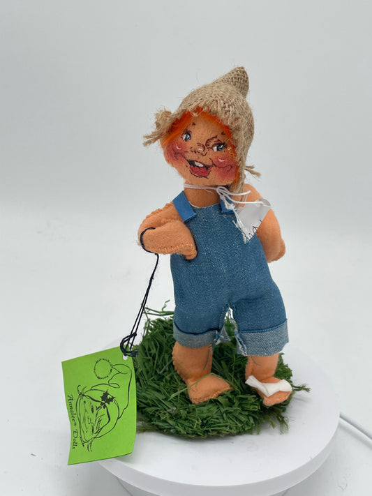 7" Fishing Boy 162583 Annalee