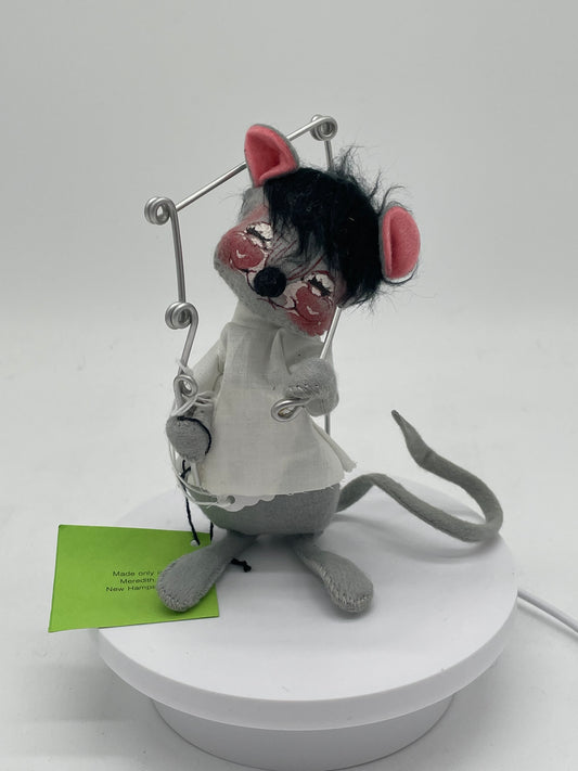 7" Dentist Mouse 226584a Annalee