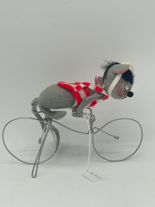 7" Bicyclist Boy Mouse G408-82 Annalee