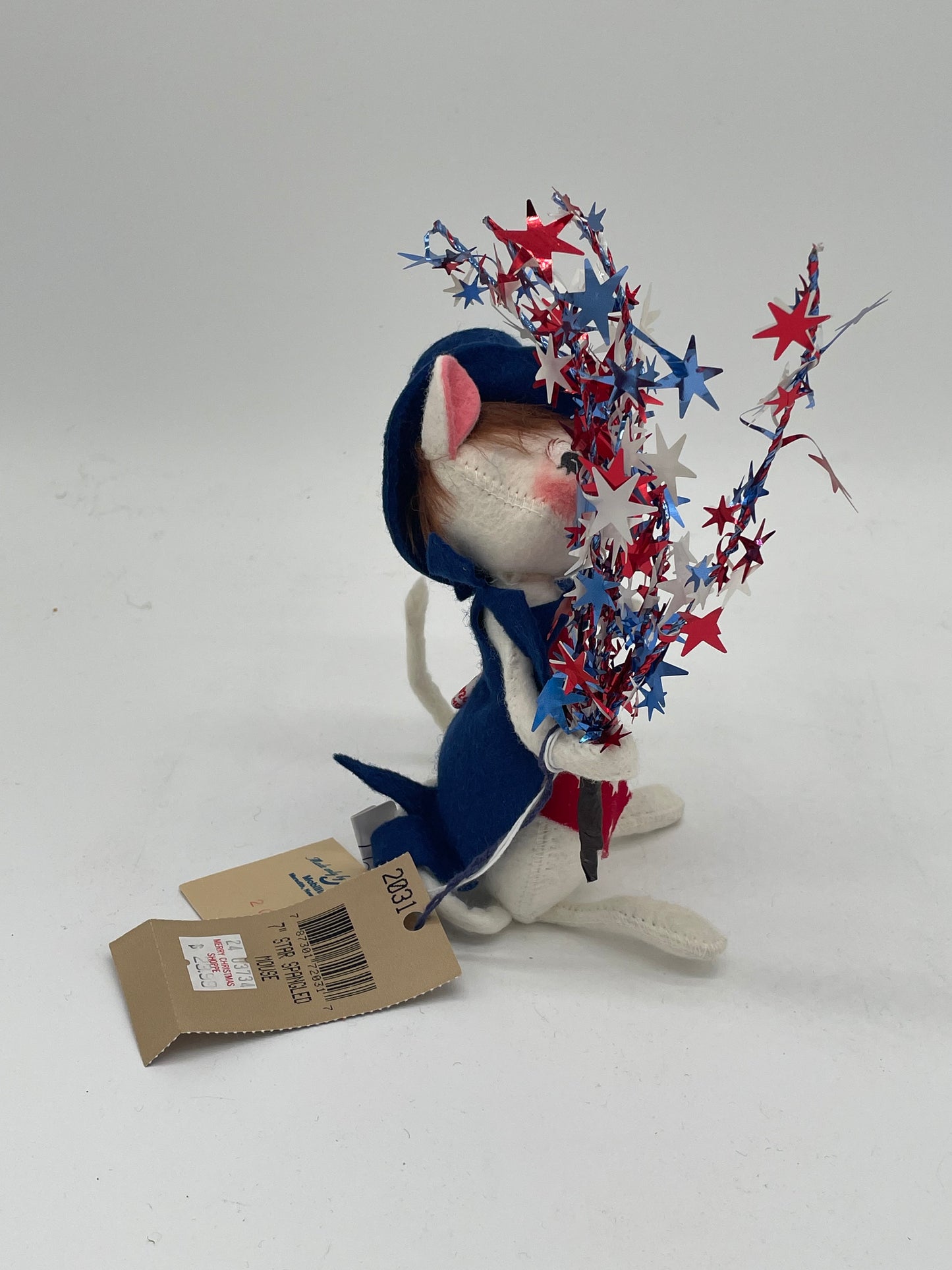 7" Star Spangled Mouse 203197 Annalee