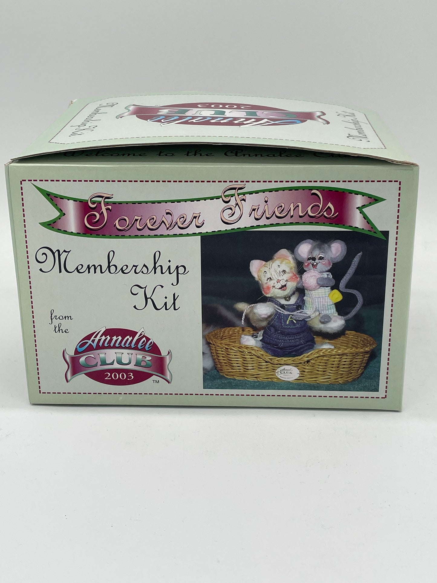 7" Forever Friends in Basket 968203 Annalee