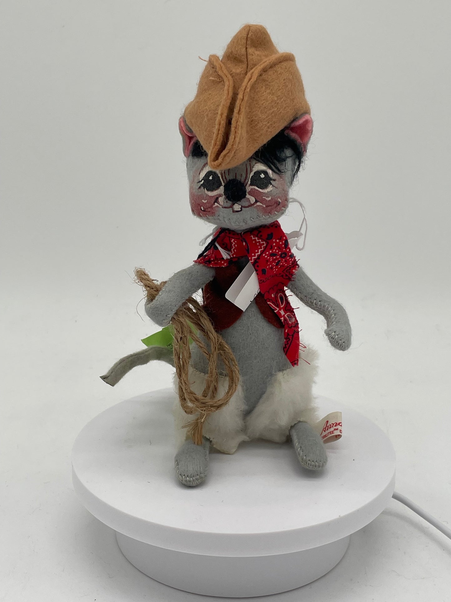 7" Cowboy Mouse 217582 Annalee