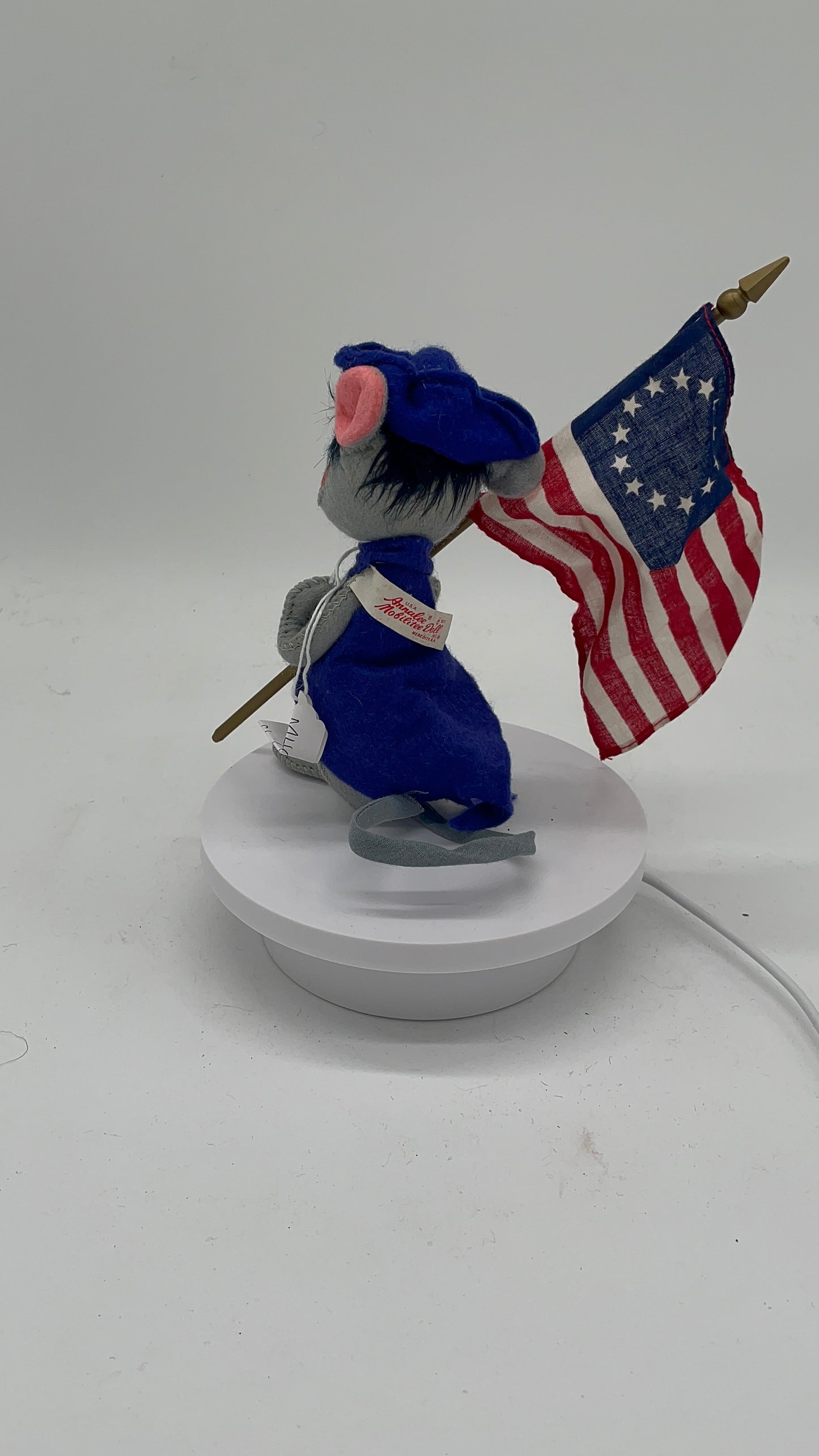 7" Patriotic Colonial Boy Mouse M493-75 Annalee