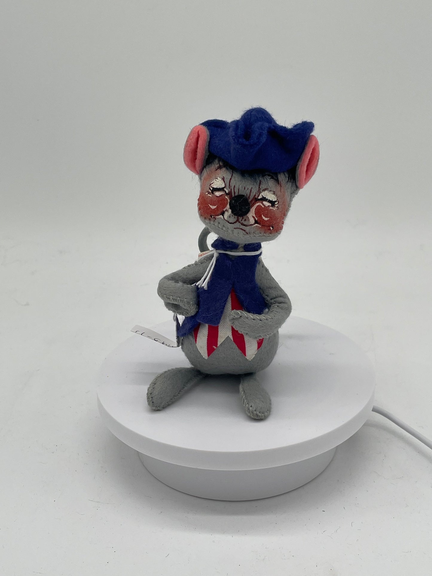 7" Patriotic Colonial Boy Mouse M493-75 Annalee