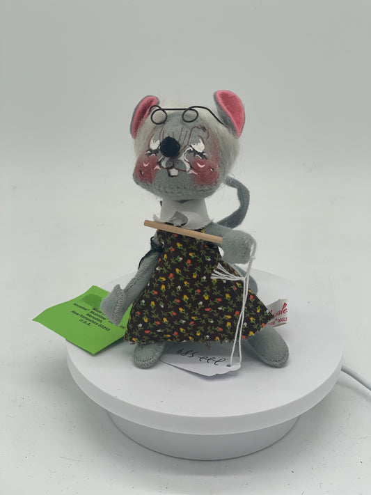 7" Teacher Mouse 222584a Annalee