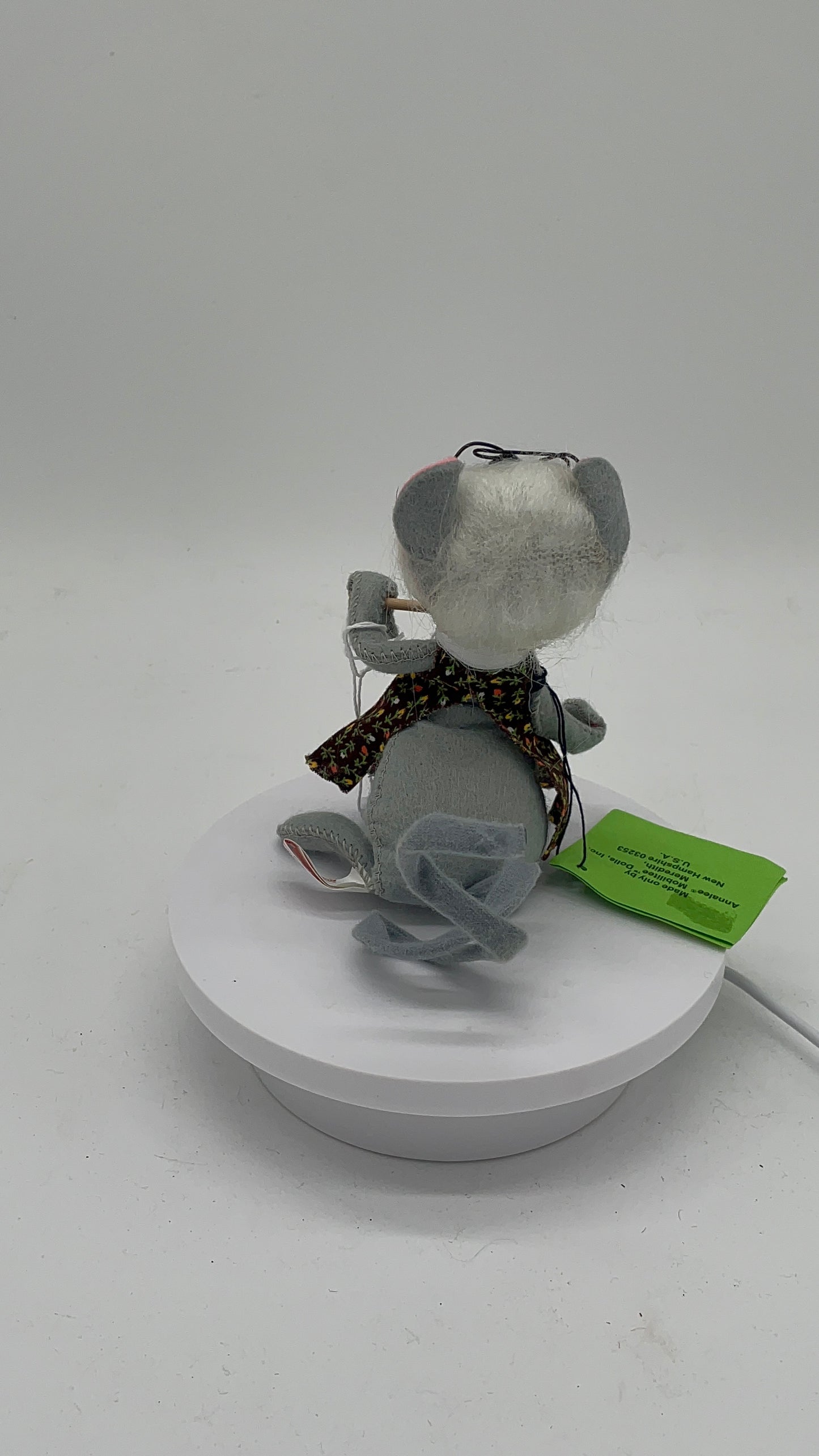 7" Teacher Mouse 222584a Annalee