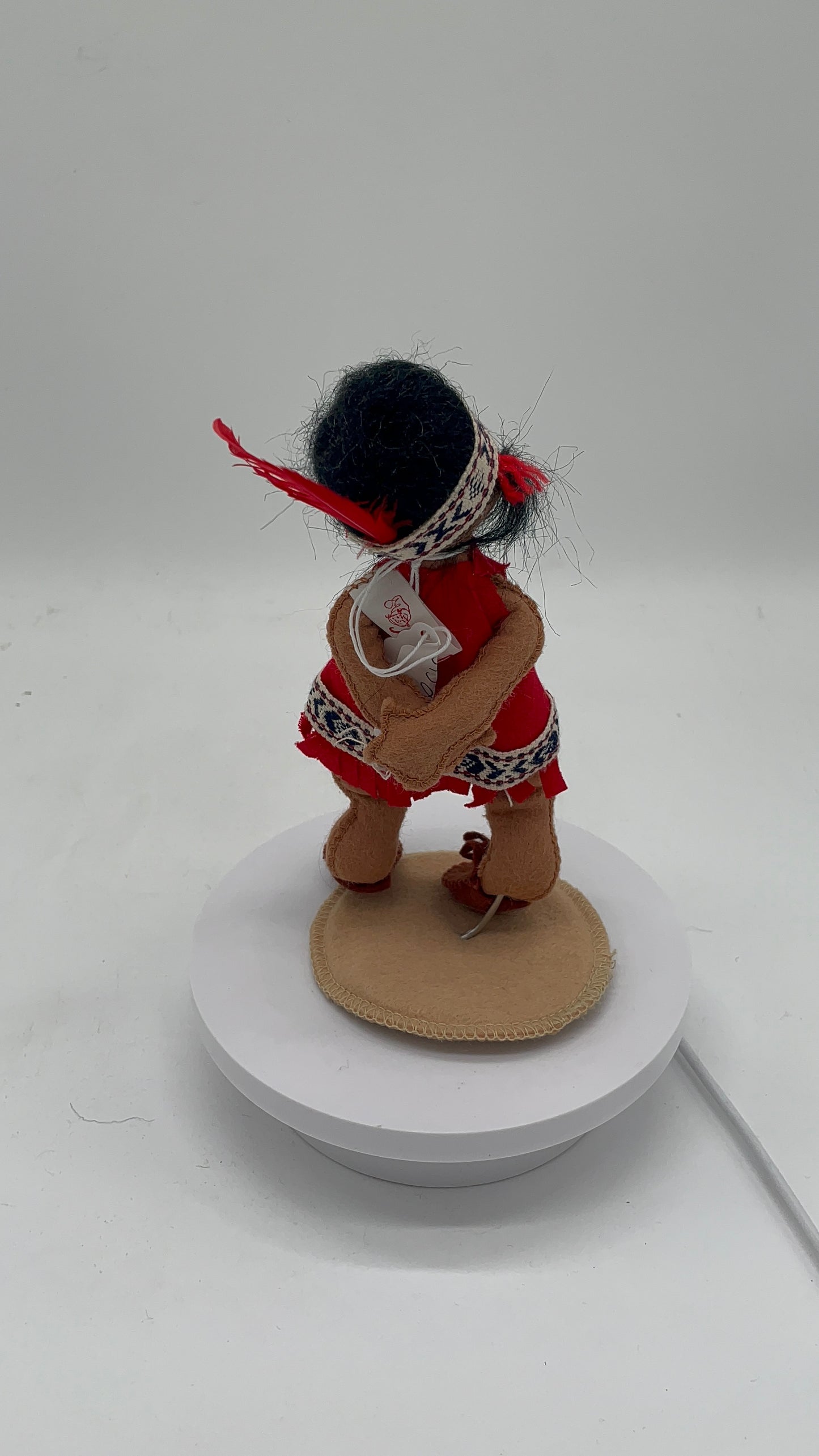 7" Indian Girl with Beige Base 315287 Annalee