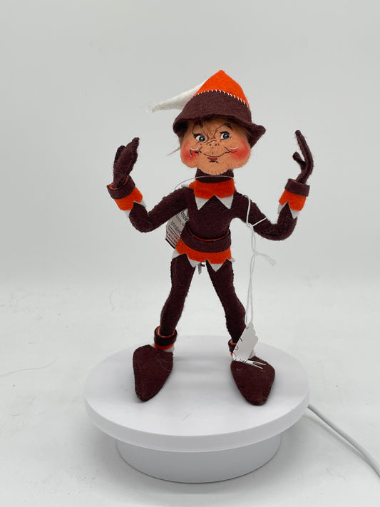 9" Brown Candy Corn Elf 201507 Annalee