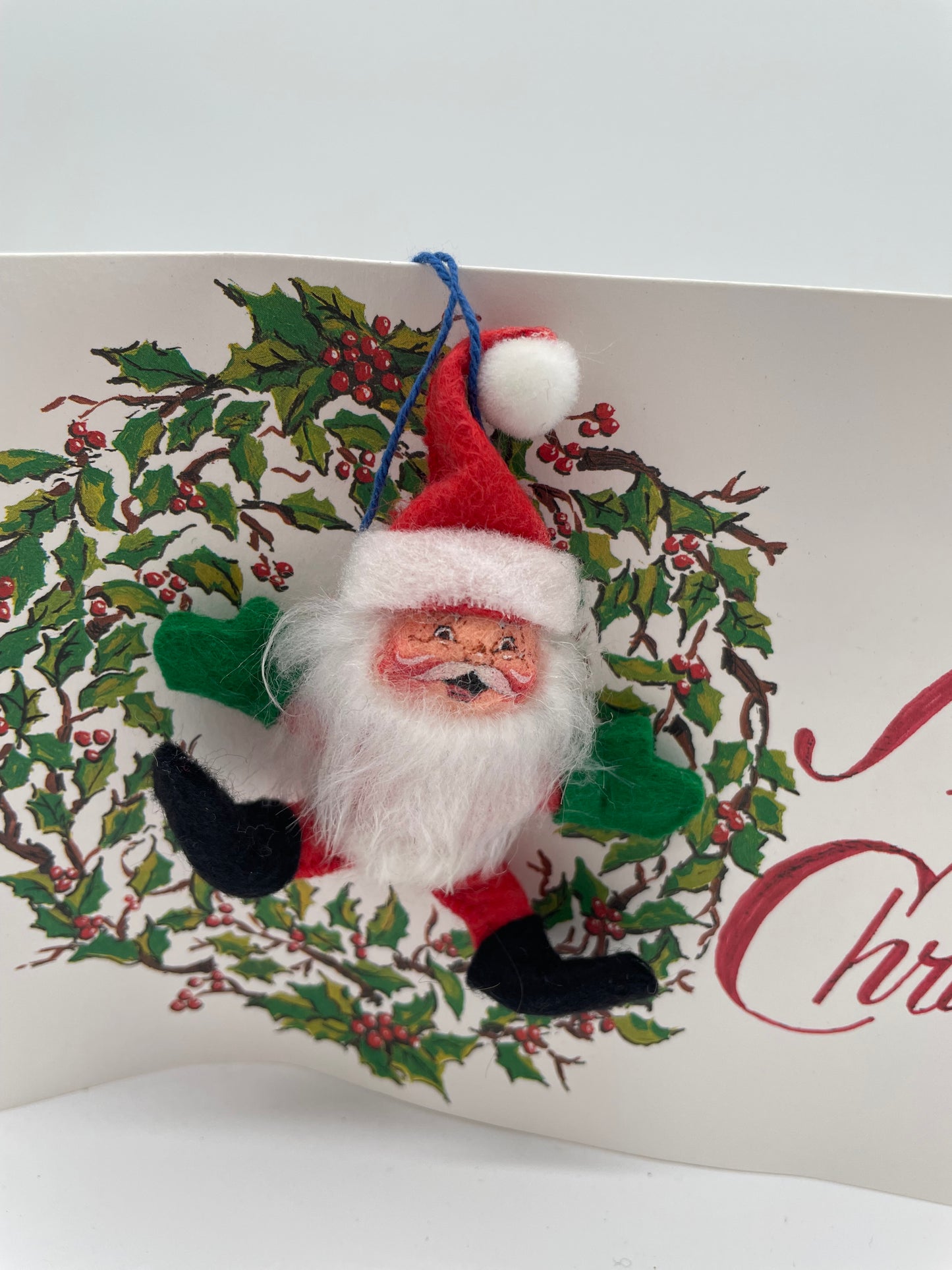 3" Santa Ornament / Pin / Christmas Card 783493 Annalee