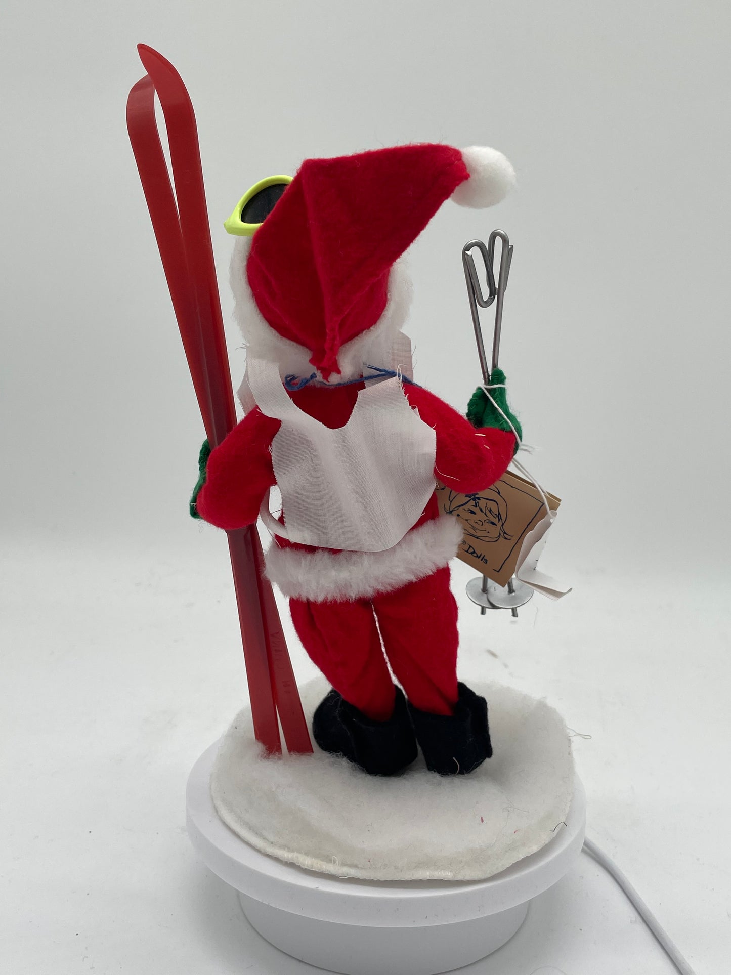 7" Skiing Santa 524293 Annalee