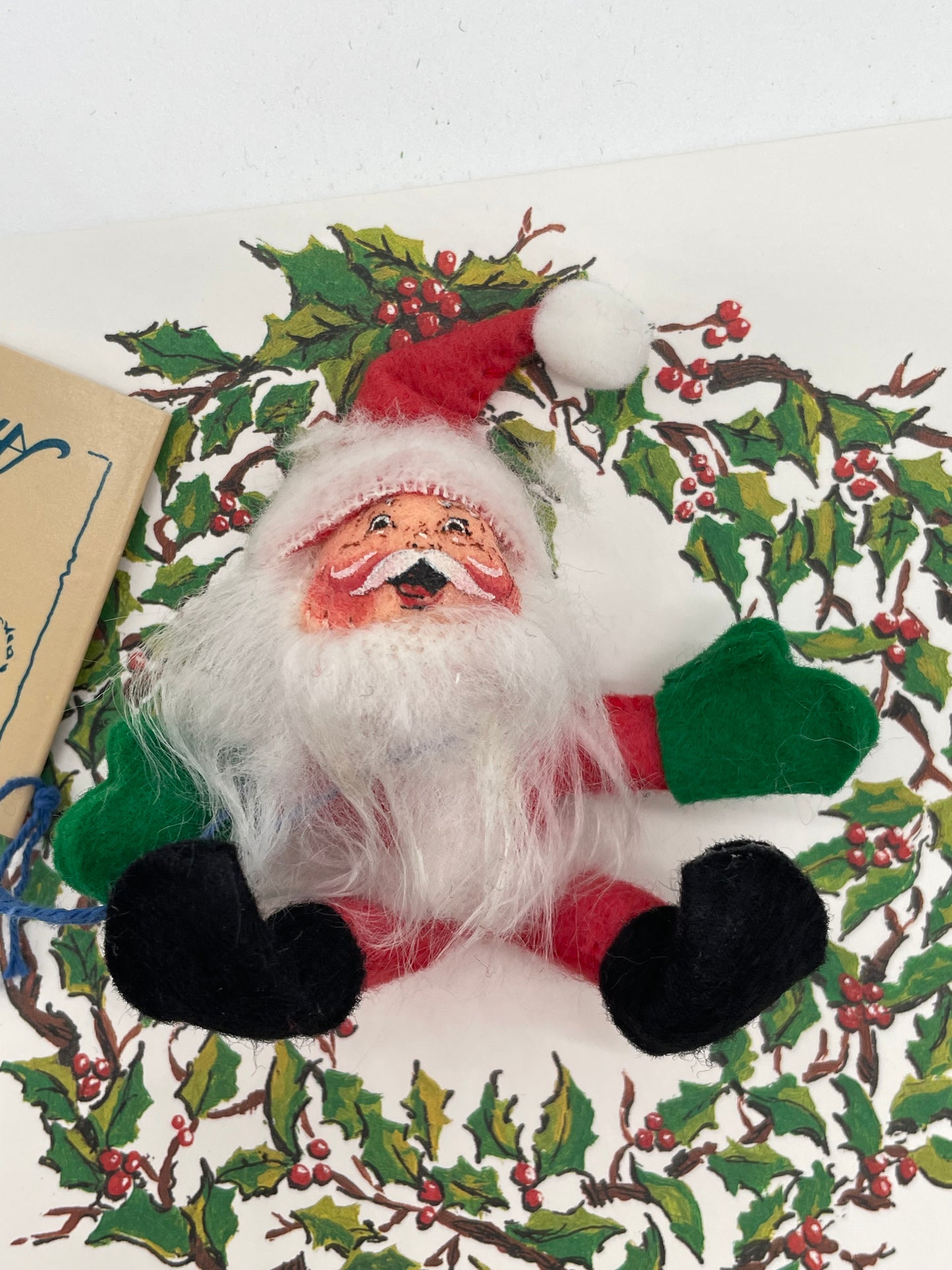 3" Santa Ornament / Pin / Christmas Card 783493 Annalee