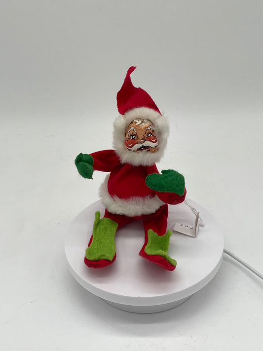 7" Santa with Fur Trim 500583 Annalee