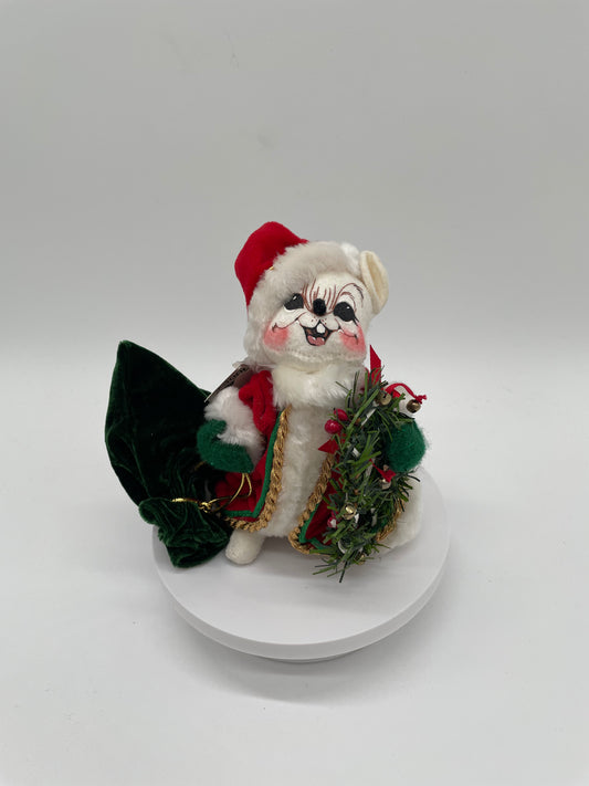 6" St Nick Mouse 773006 Annalee