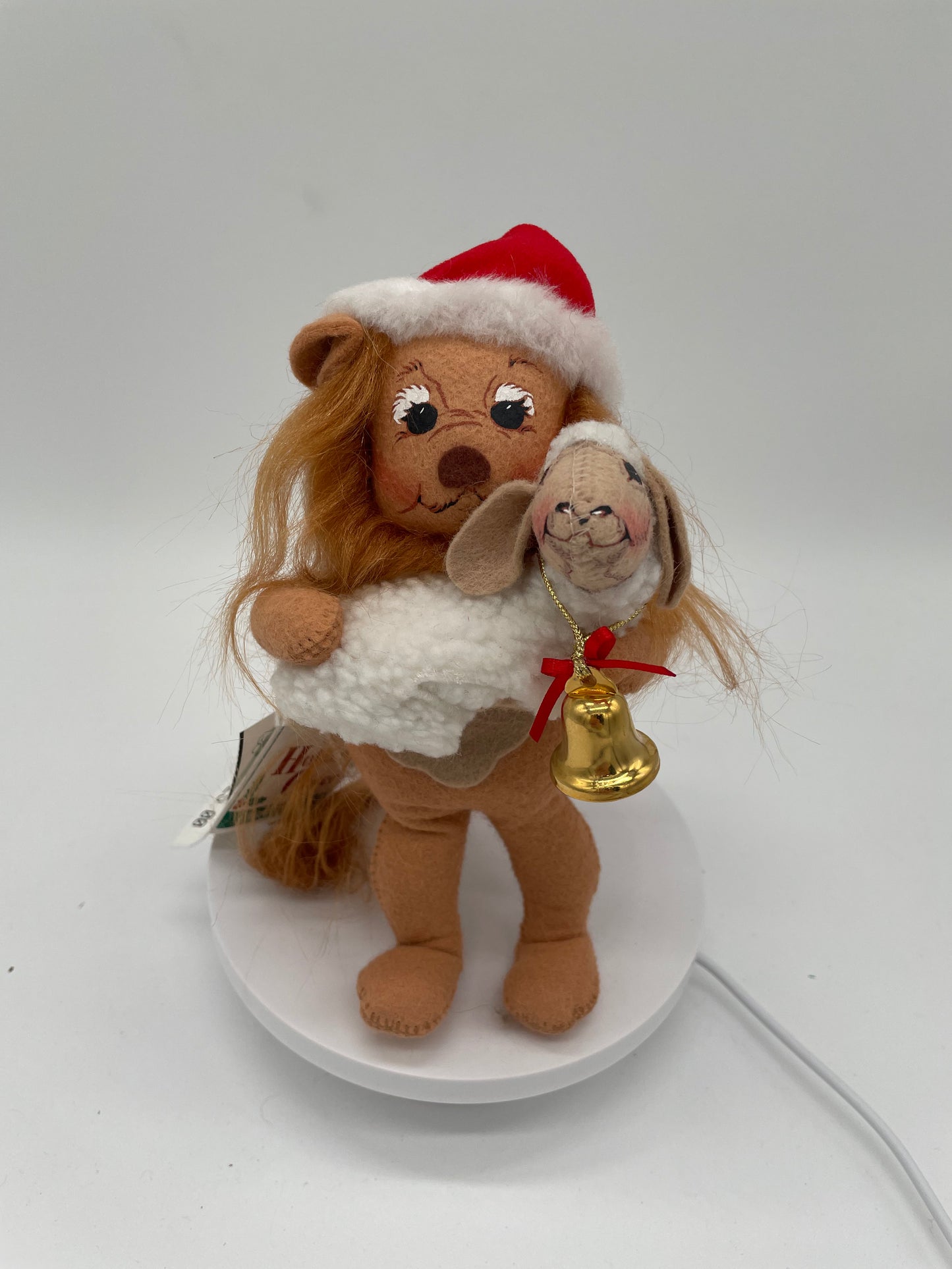 8" Yuletide Lion & Lamb 984101 Annalee