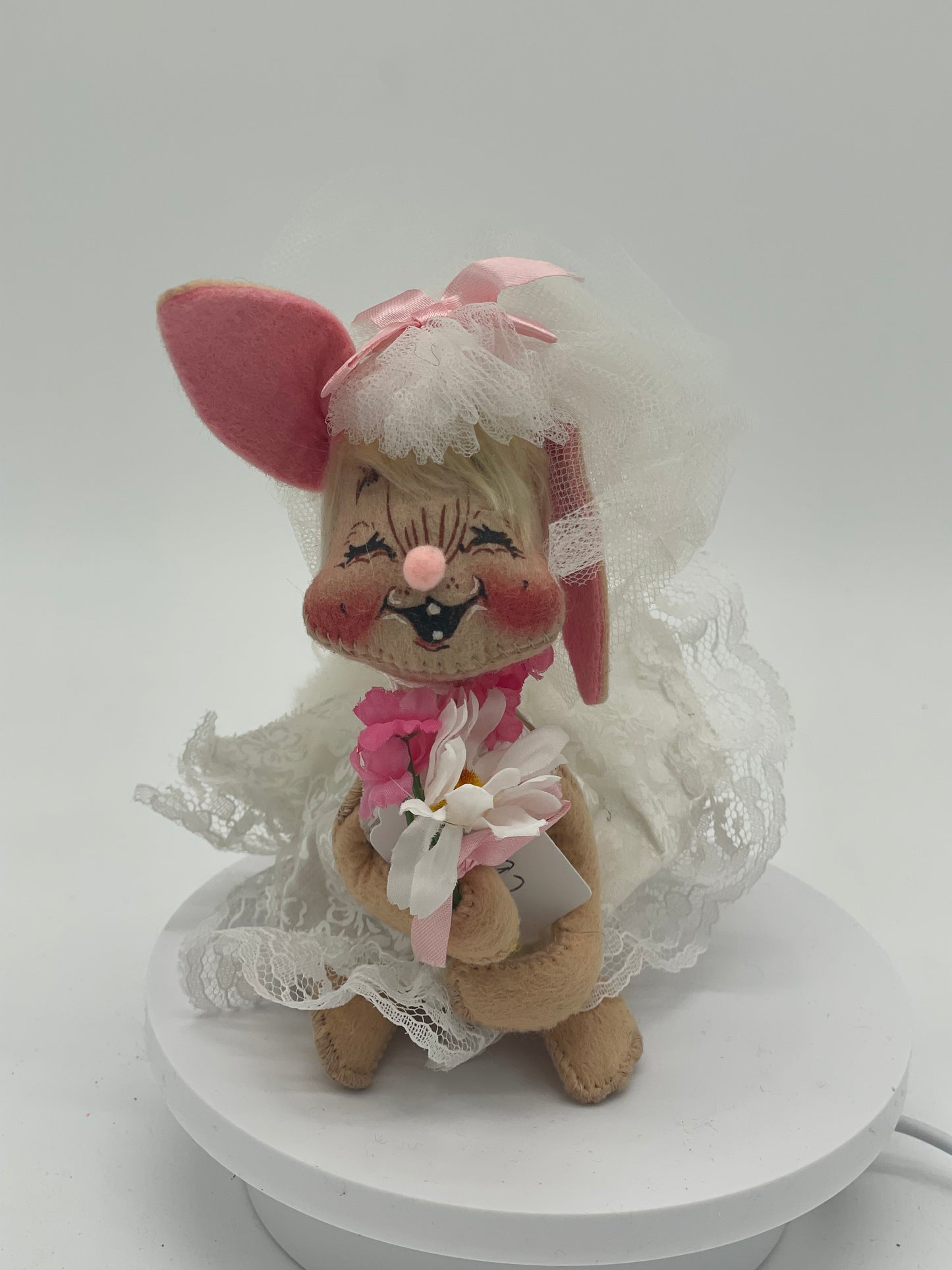 7" Bride Bunny 291592 Annalee