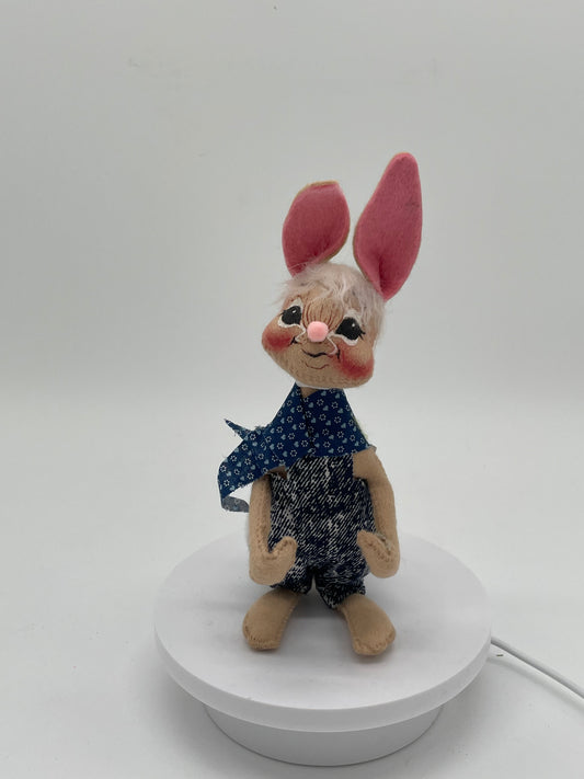 7" Country Boy Bunny 061991a Annalee