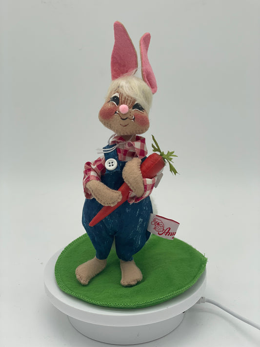 7" Country Boy Bunny 062597 Annalee