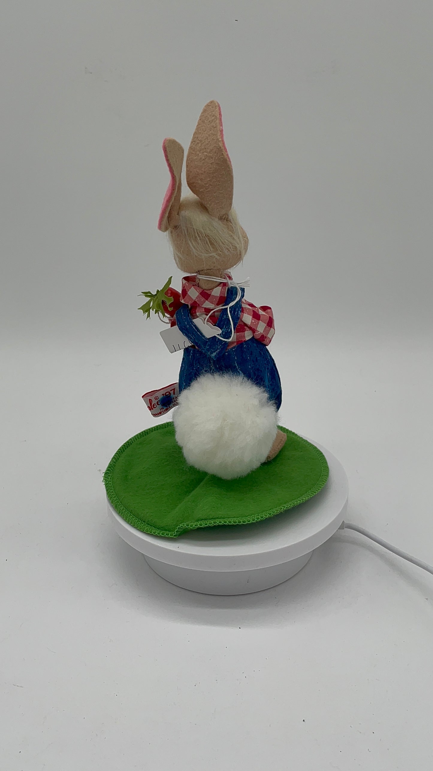 7" Country Boy Bunny 062597 Annalee