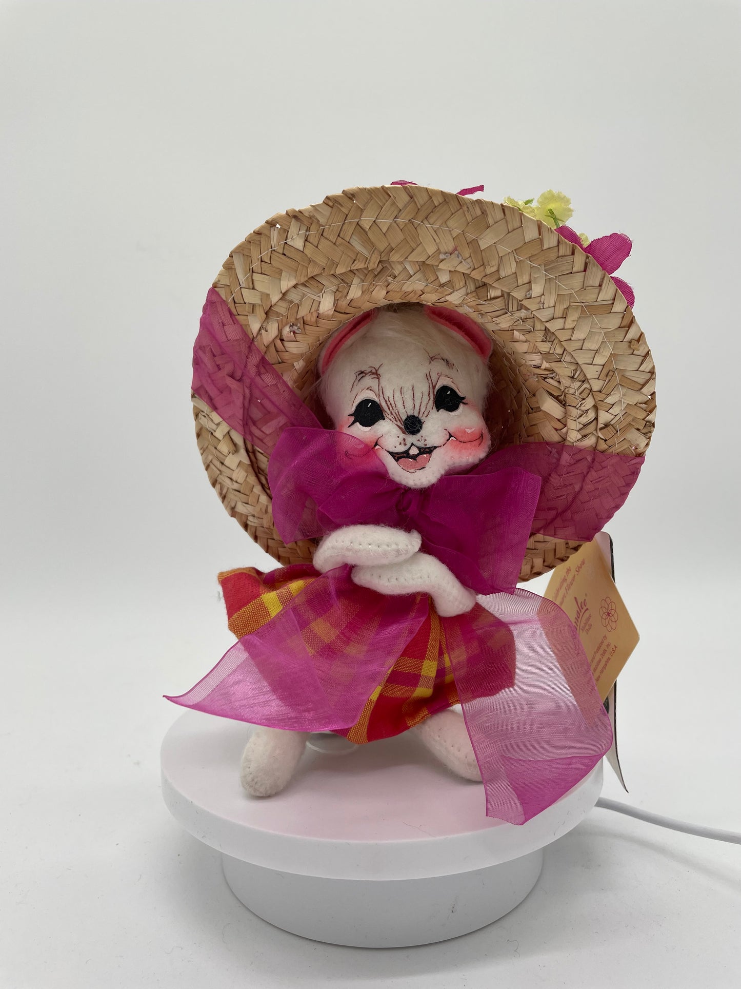 7" Flower Girl Mouse - Petal 982702 Annalee