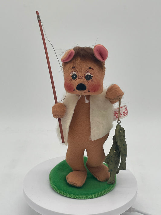 8" Fishing Bear 279700 Annalee